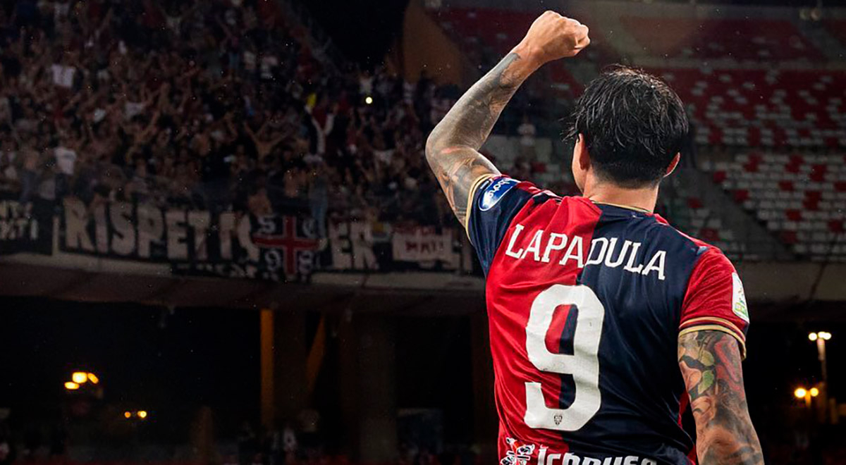 Gianluca Lapadula y las conmovedoras palabras a los hinchas de Cagliari tras el ascenso