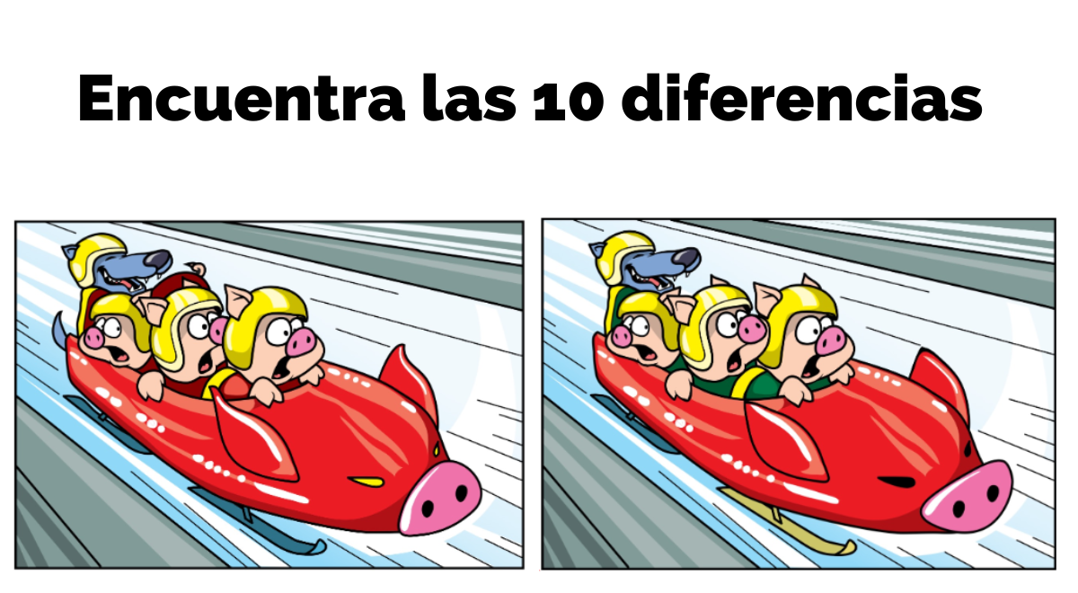 Find the 10 differences in this VISUAL CHALLENGE for 8 seconds.