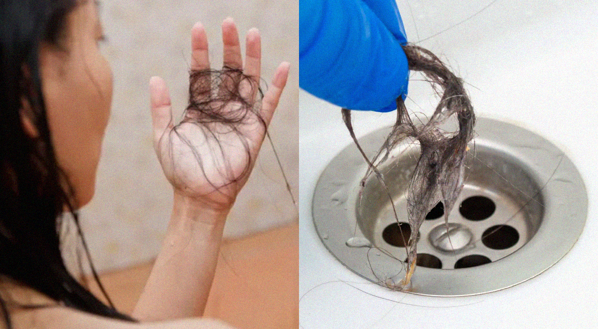 Deshazte de los molestos cabellos acumulados en el desagüe de tu ducha con este simple truco