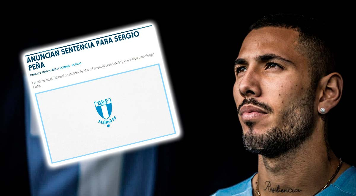 Malmö tomó tajante decisión sobre Sergio Peña tras recibir sentencia en Suecia