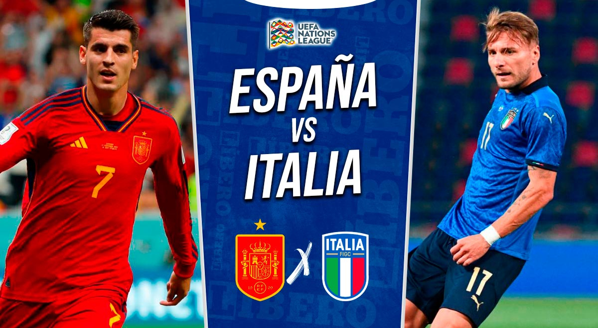 España vs. Italia EN VIVO: cuándo, a qué hora y en qué canal de TV ver la Nations League