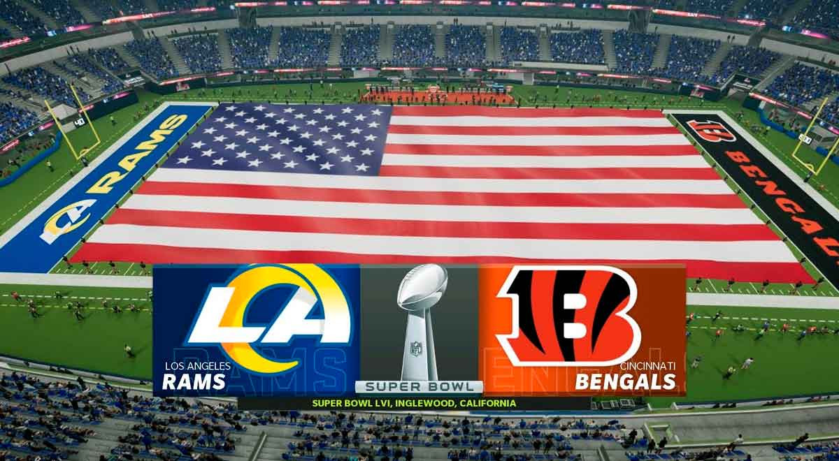 Super Bowl 2022: ver EN VIVO Cincinnati Bengals vs. Los Angeles Rams por TV  y online - TyC Sports