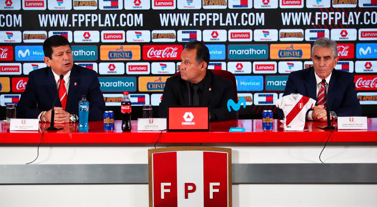 Juan Reynoso: así fue su presentación como nuevo DT de la Selección Peruana