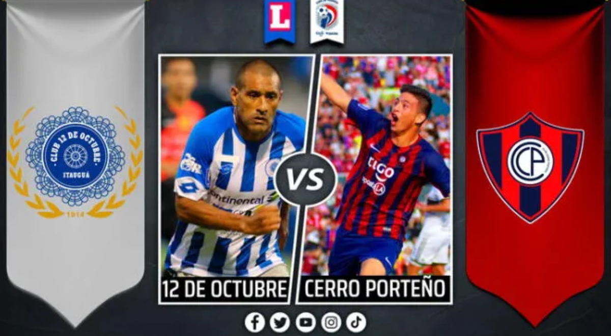 Cerro Porteño vs 12 de Octubre EN VIVO vía Tigo Sports: partido minuto a minuto por fútbol paraguayo