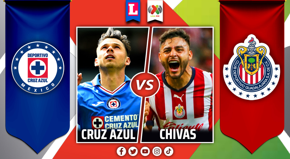 Cruz Azul Vs Chivas En Vivo Vía Tudn Y Canal 5 Por Liga Mx Transmisión Minuto A Minuto 8983