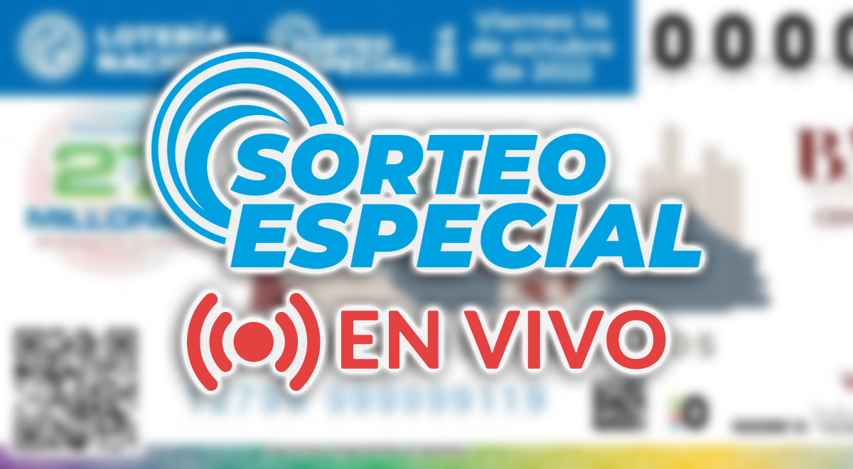 Sorteo Especial: conoce los números ganadores y resultados del 14 de ...