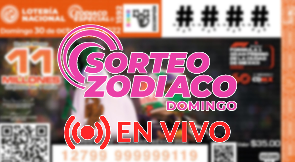 Sorteo Zodiaco 1592: Resultados de la Lotería Nacional del domingo 30 ...