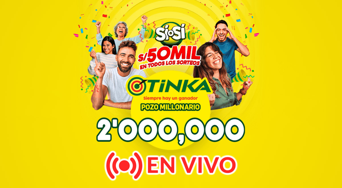 La Tinka: Resultados Y Pozo Millonario Del Miércoles 16 De Noviembre