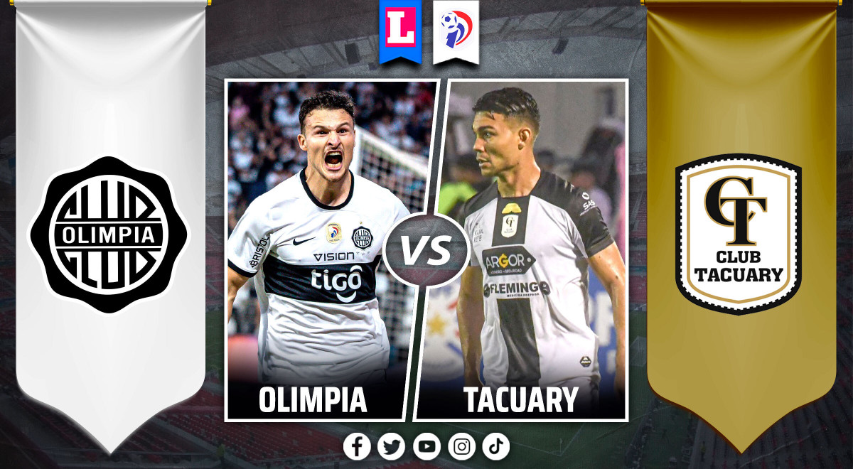 Olimpia Vs Tacuary En Vivo Por Fútbol Paraguayo Partido Minuto A Minuto 