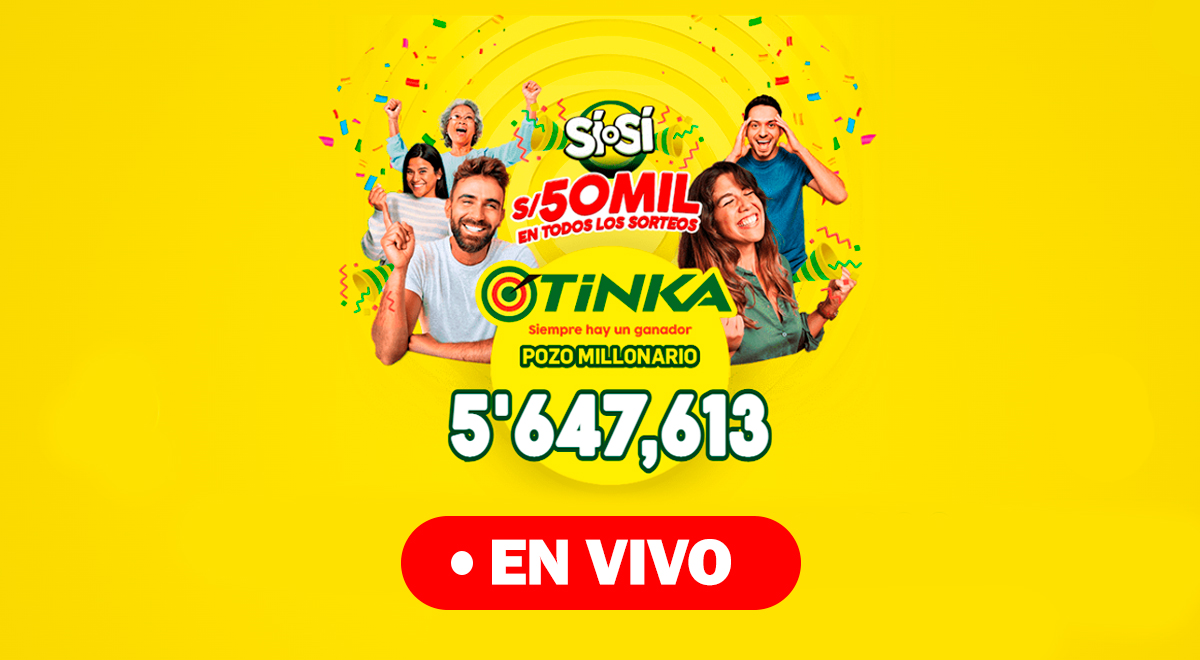 Resultados Tinka: sigue el sorteo EN VIVO de hoy, domingo 26 de febrero