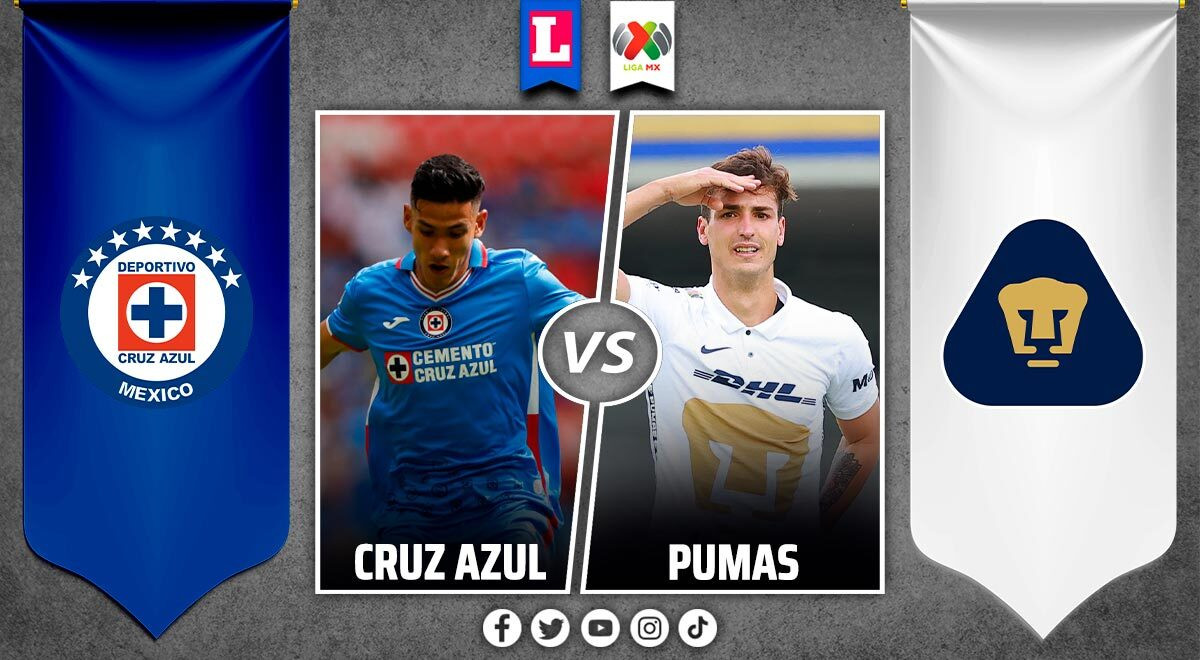 Cruz Azul Vs Pumas EN VIVO Por Liga MX: Partido Minuto A Minuto