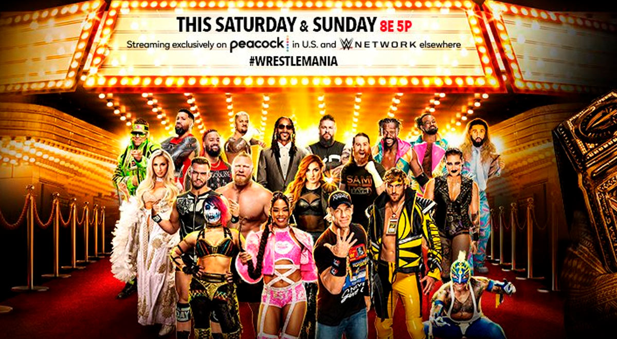 WWE Wrestlemania 39 EN VIVO via Fox Sports: minuto a minuto y resultados de las peleas