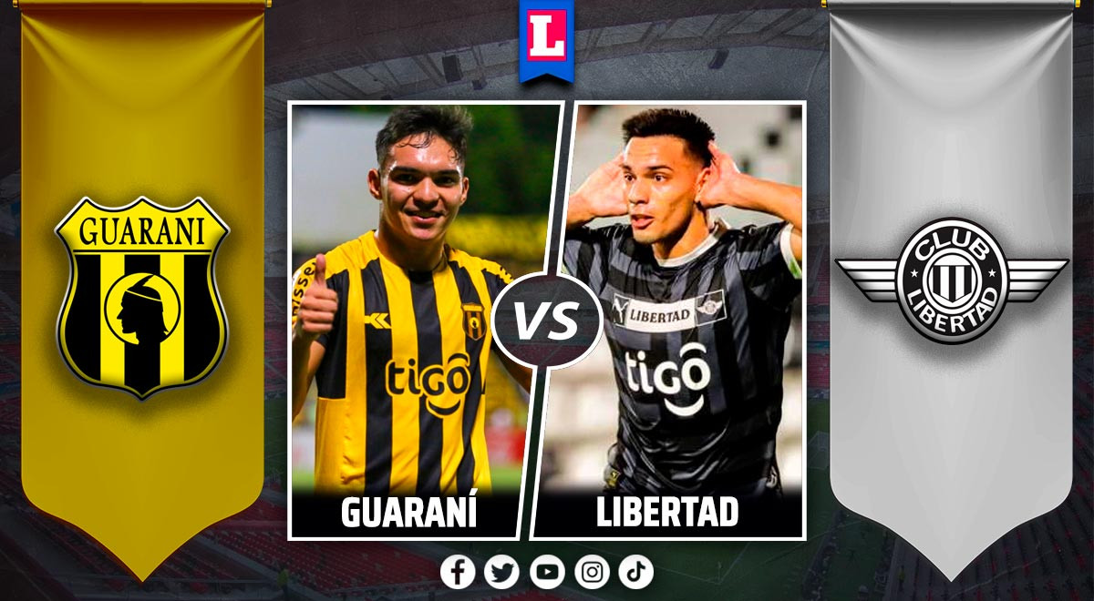 Guaraní vs Libertad EN VIVO por fútbol paraguayo: partido minuto a minuto