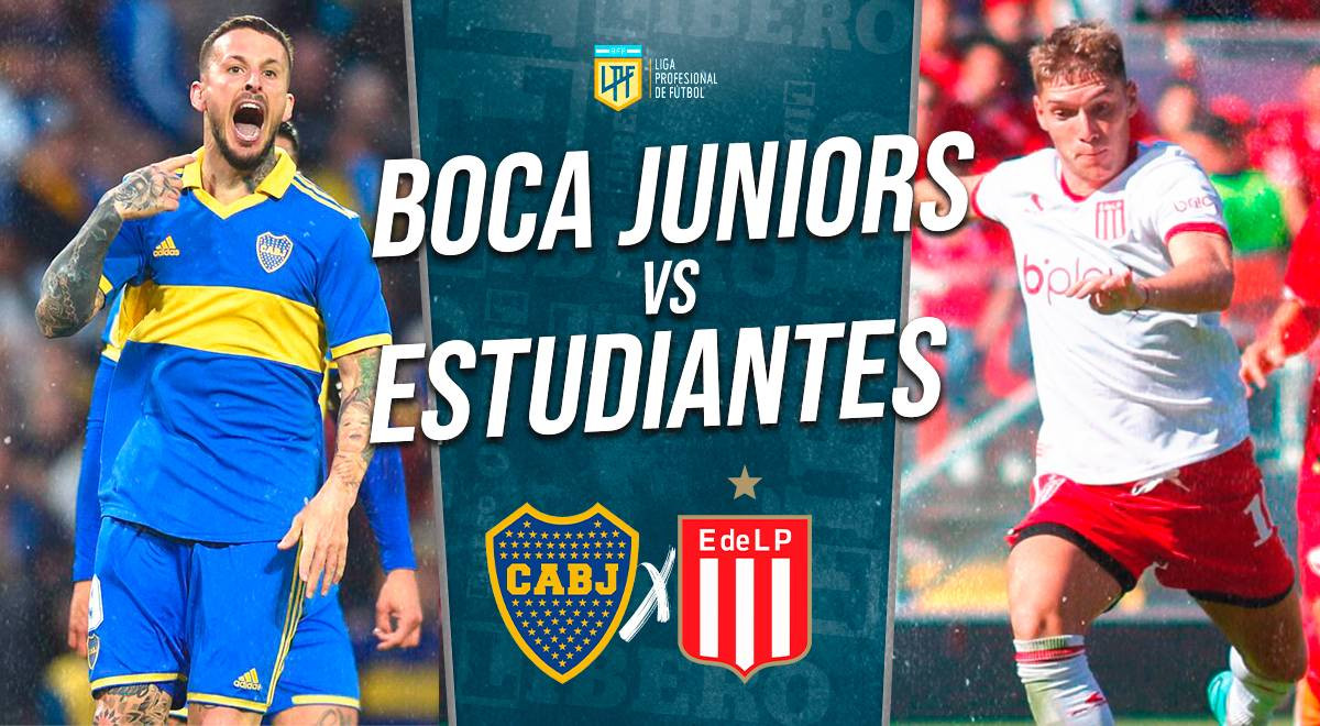 Boca Juniors vs. Estudiantes EN VIVO por la Liga Profesional Argentina