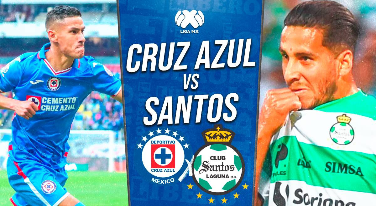 Cruz Azul vs Santos EN VIVO por la Liga MX partido minuto a minuto