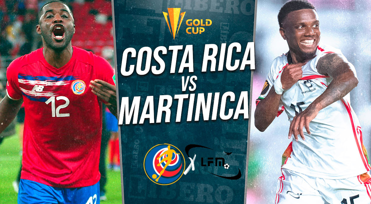 Costa Rica vs Martinica resumen del partido por Copa Oro Concacaf