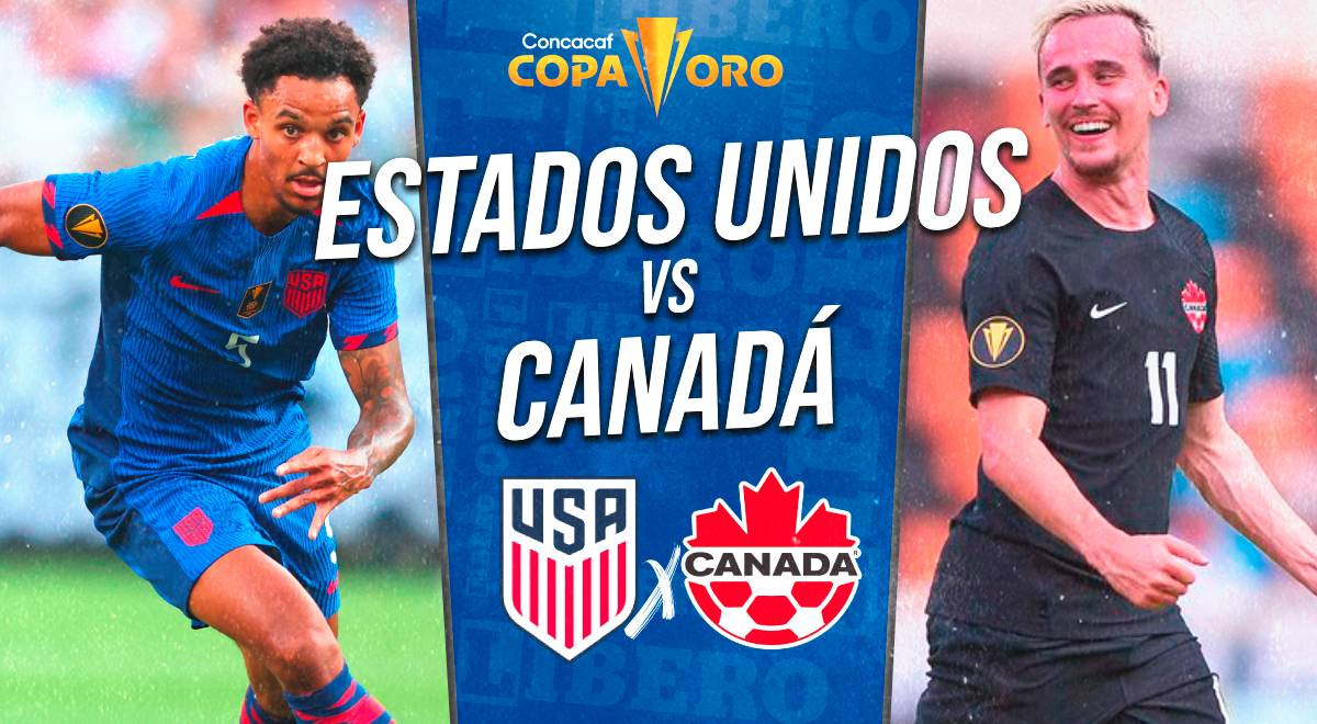 Estados Unidos vs Canadá EN VIVO por Copa Oro Concacaf minuto a minuto