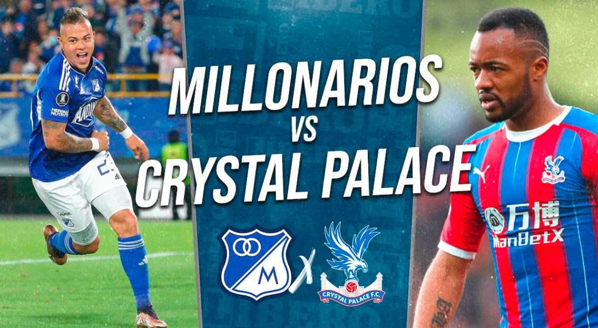 Millonarios ganó por 2-1 a Crystal Palace en amistoso jugado en Estados Unidos
