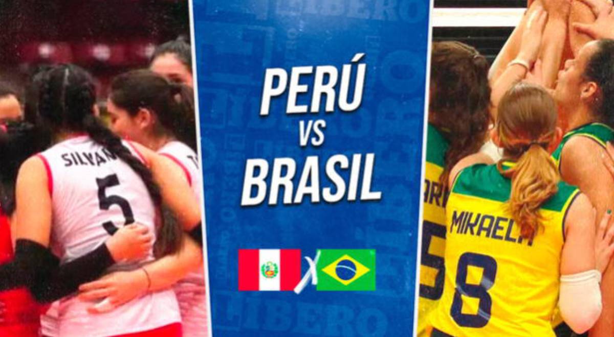 Perú vs Brasil EN VIVO por Mundial de Voley Femenino Sub 19 minuto a