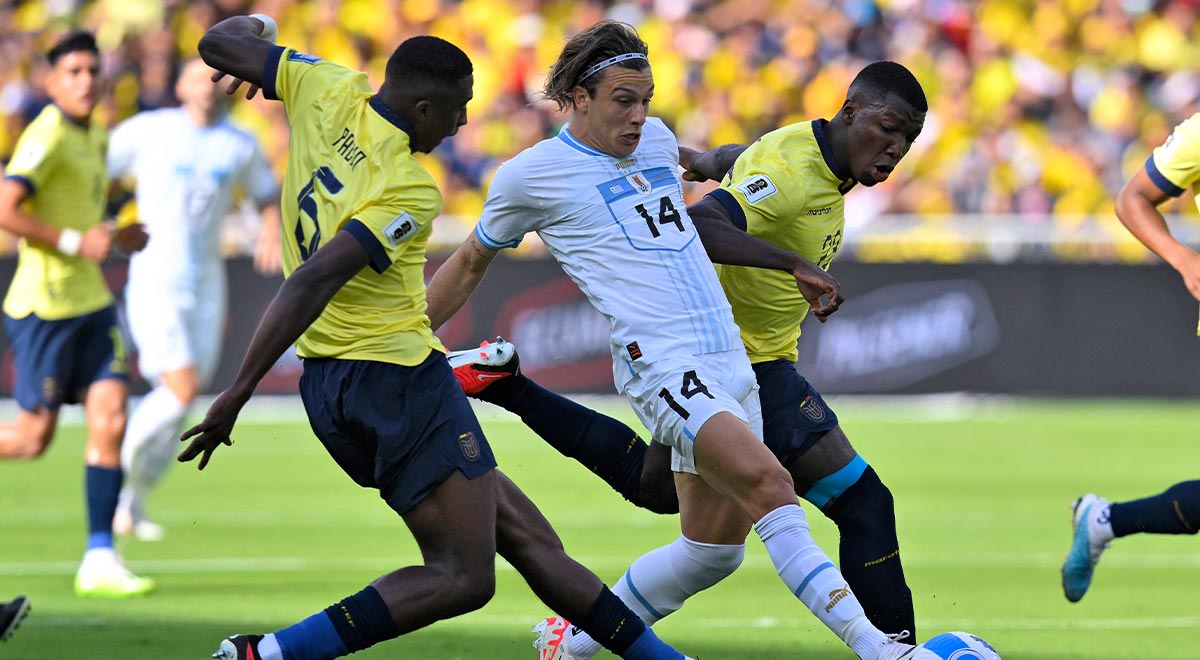 Ecuador vs Uruguay EN VIVO por Eliminatorias Sudamericanas 2026: minuto a minuto