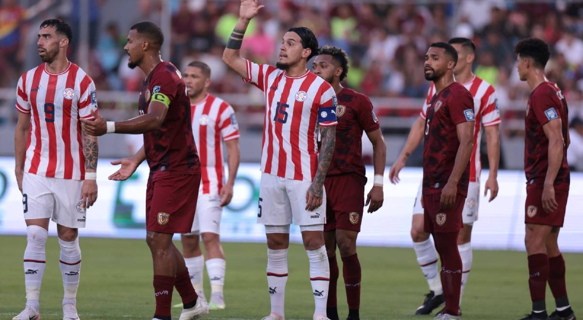 Venezuela vs Paraguay por Eliminatorias Sudamericanas 2026 resumen
