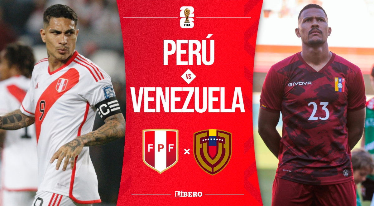 Perú vs. Venezuela EN VIVO por Eliminatorias 2026: transmisión del partido