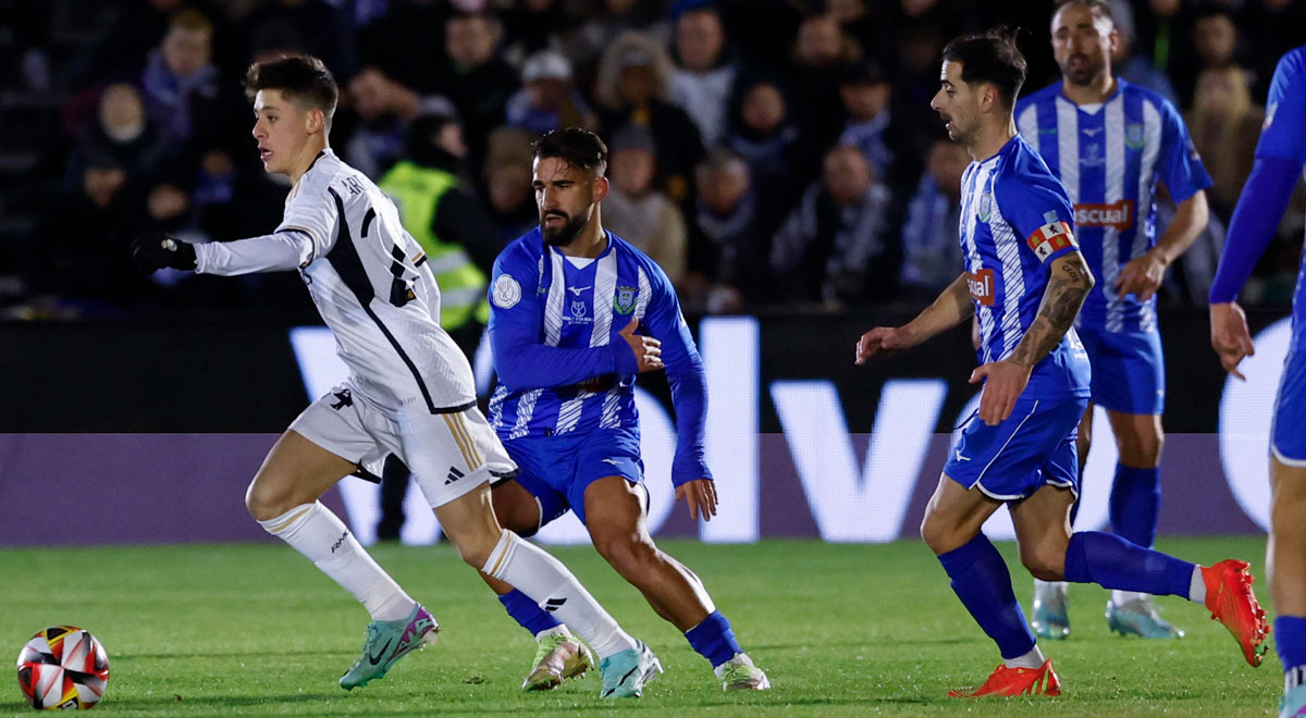 Real Madrid ganó 3-1 a Arandina por la Copa del Rey