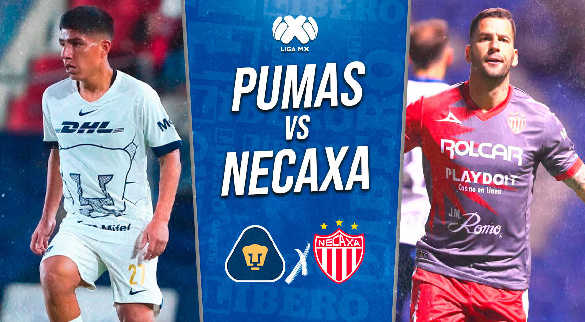 Pumas vs Necaxa por Clausura de la Liga MX 2024: resumen y goles