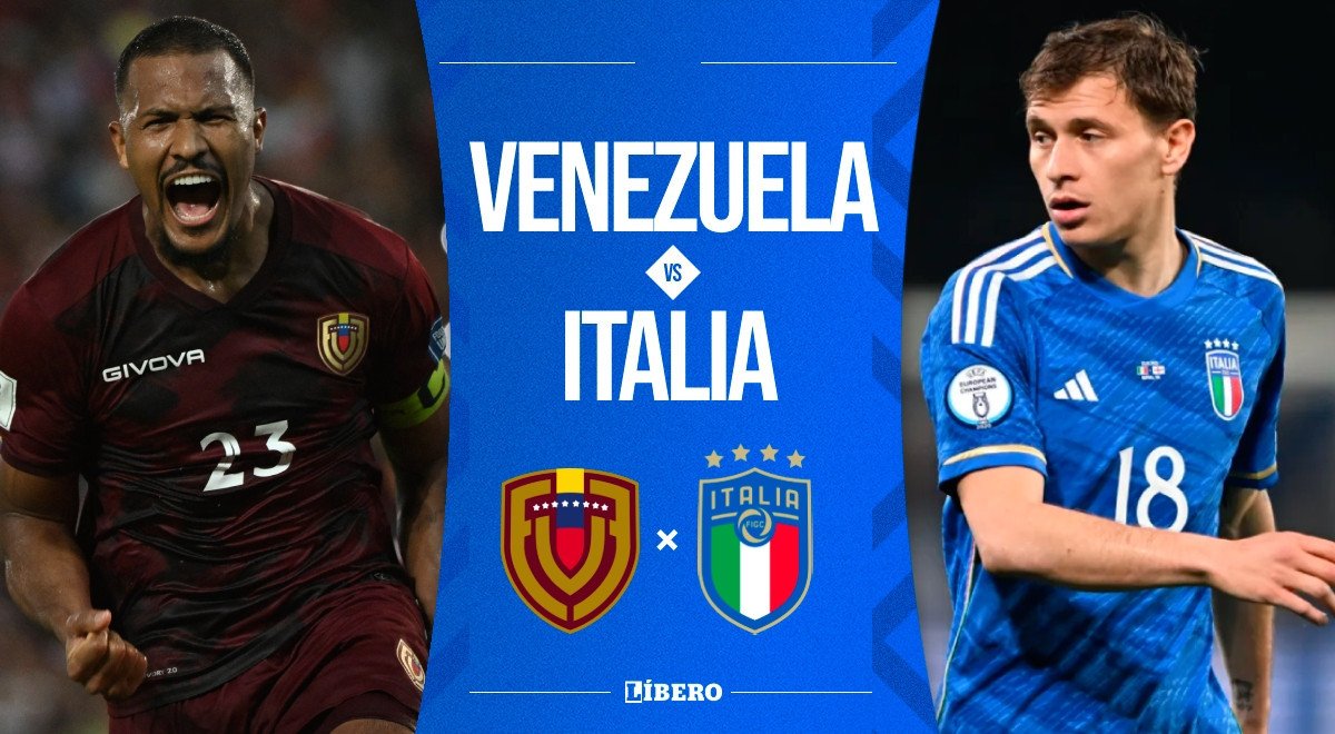 Venezuela vs Italia EN VIVO ONLINE GRATIS transmisión del partido amistoso