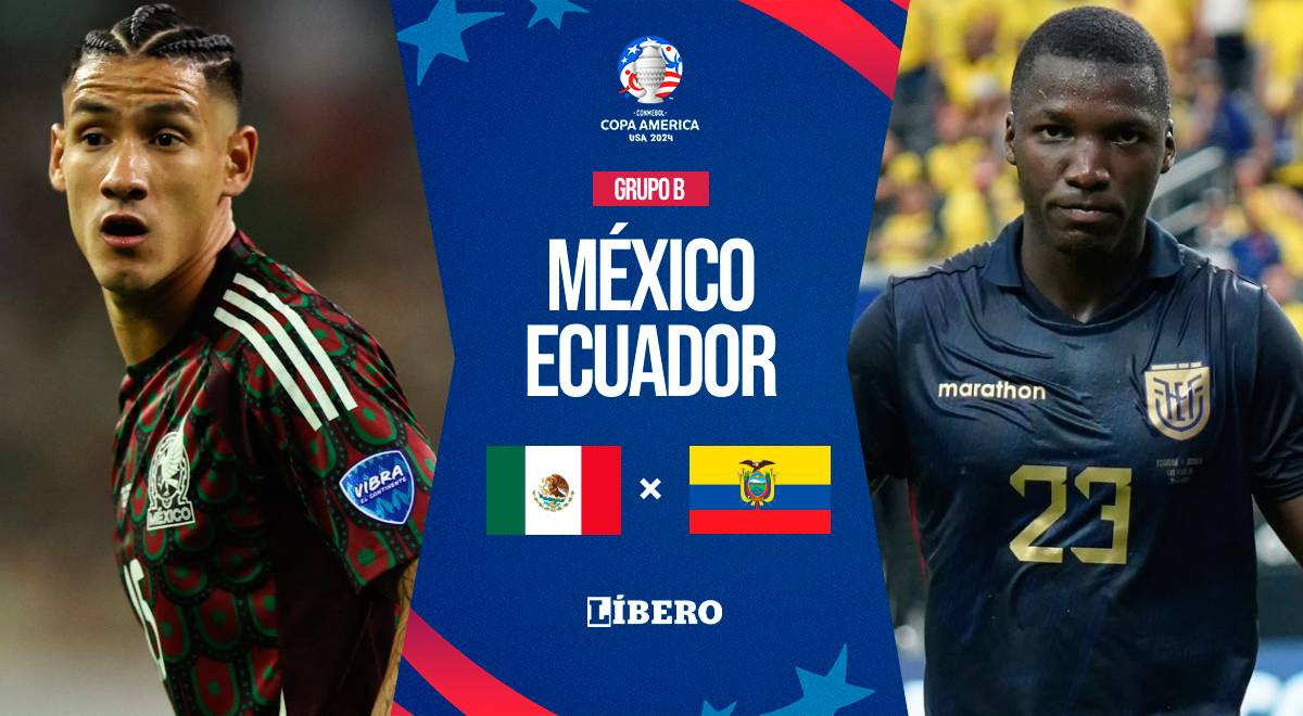 México vs Ecuador resultado del partido por Copa América 2024