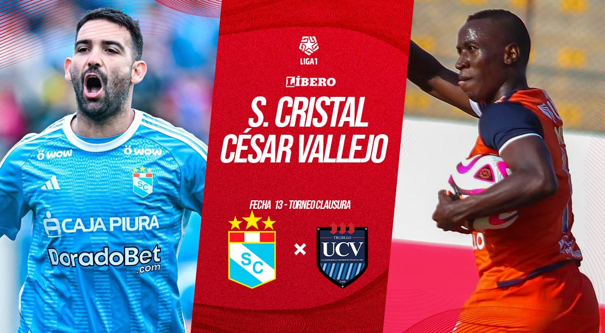 Sporting Cristal venció por 4-1 a César Vallejo por la fecha 13 del Torneo Clausura