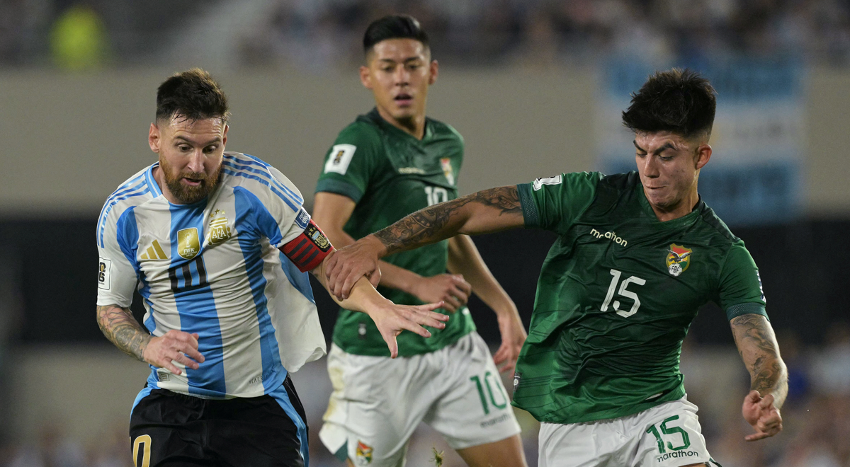 Argentina vs Bolivia por Eliminatorias: resultado del partido