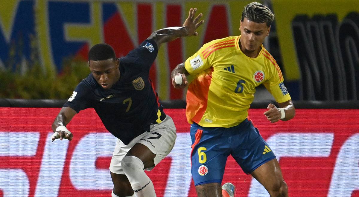 Colombia vs Ecuador por Eliminatorias 2026: resumen del partido