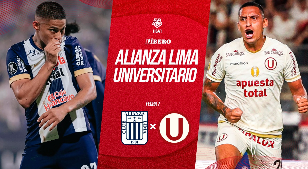 Alianza Lima vs. Universitario por Liga 1 Perú: resumen y goles del partido