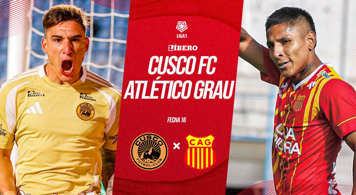 Cusco vs Atlético Grau por fecha 16 del Clausura 2025 vía Liga1Max