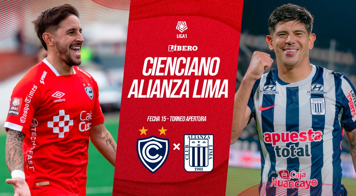 Alianza Lima vs Cienciano por Torneo Apertura de Liga 1: resumen del ...