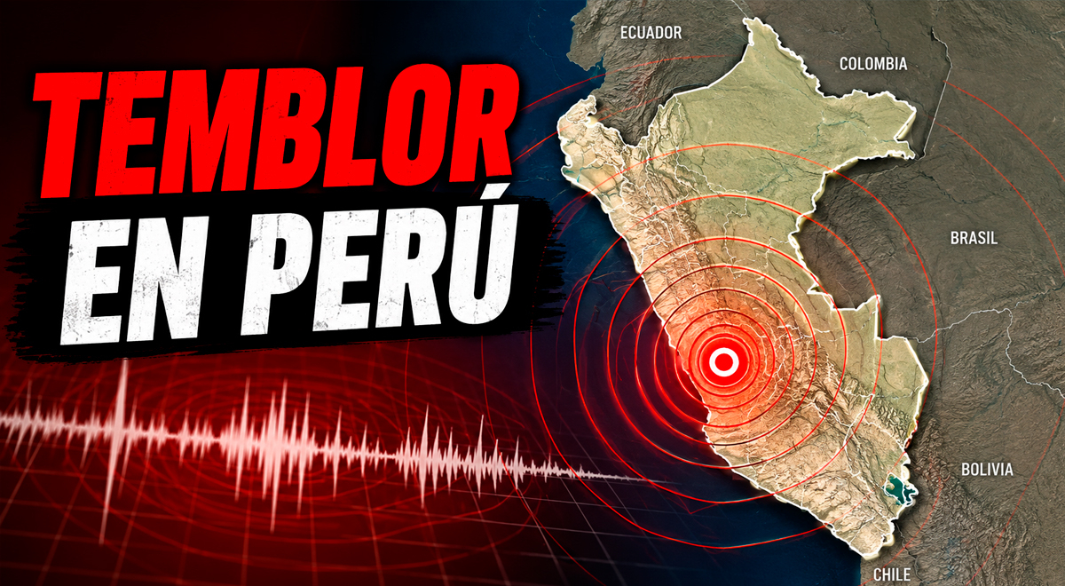 Temblor en Perú hoy, 8 de agosto: magnitud y epicentro del sismo, según el IGP