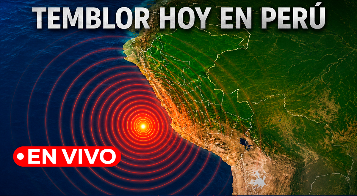 Temblor en Perú hoy, martes 25 de agosto EN VIVO: epicentro y magnitud del último sismo