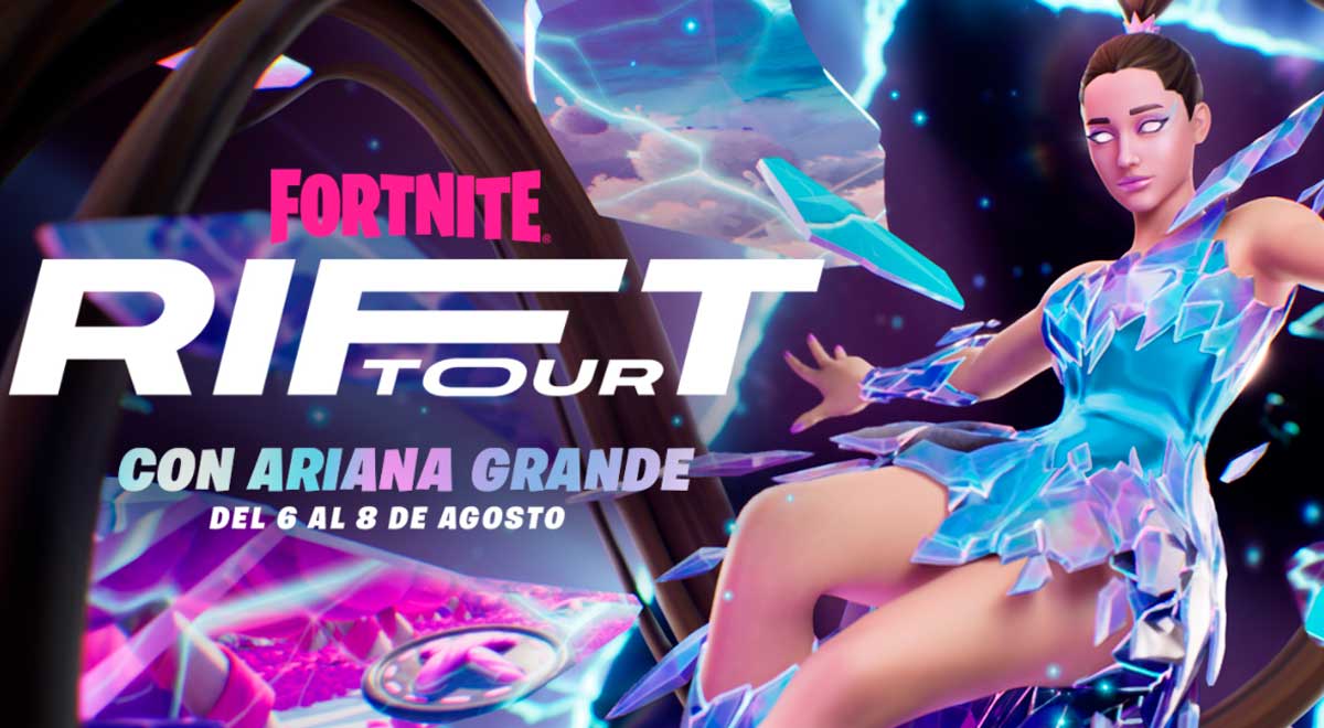 Rift Tour Fortnite EN VIVO; minuto a minuto con Ariana Grande