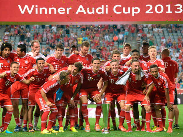 Bayern Múnich se consagró campeón de la Copa Audi tras vencer 21 al