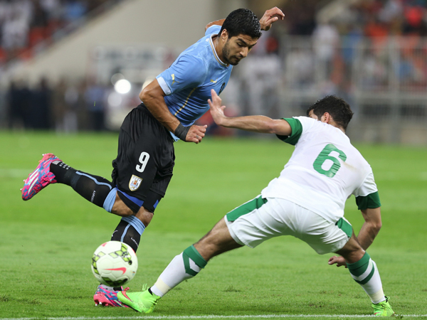 Arabia Saudita vs. Uruguay Con Luis Suárez, 'charrúas' empataron 11