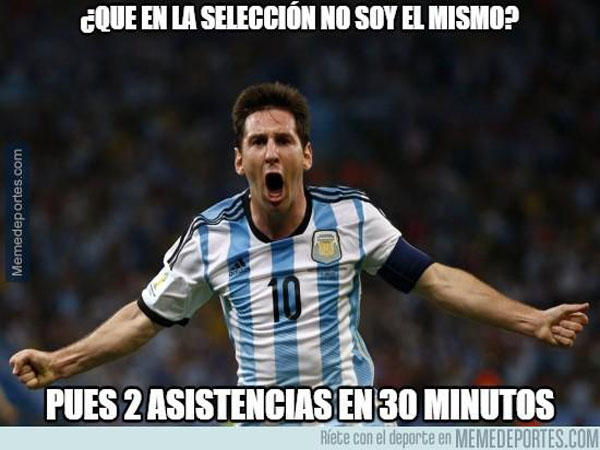 Argentina Vs Paraguay Memes Sobre El Triunfo Albiceleste Ante Guaranies Fotos