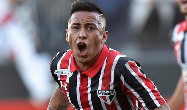 Sao Paulo, con golazos de Christian Cueva, empató 22 en Sao Paulo, con golazos de Christian Cueva, empató 22 en