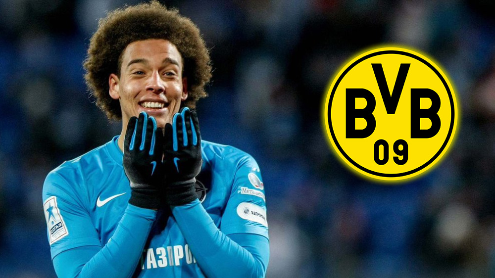 SoccerStarz Figur Axel Witsel – Borussia Dortmund Im Classic Kit | Offizielle Sammelfigur, Handbemalt & Detailgetreu