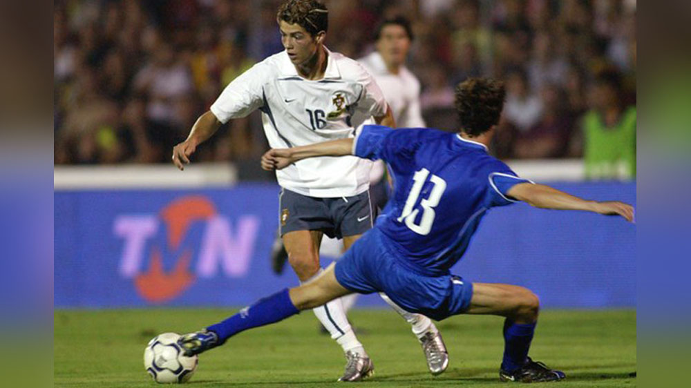 Hoy se cumplen 15 años del debut de Cristiano Ronaldo con la selección ...