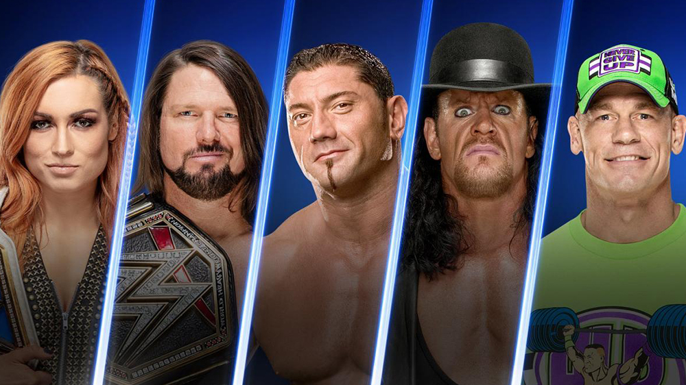 WWE reveló a los mejores luchadores en la historia de SmackDown