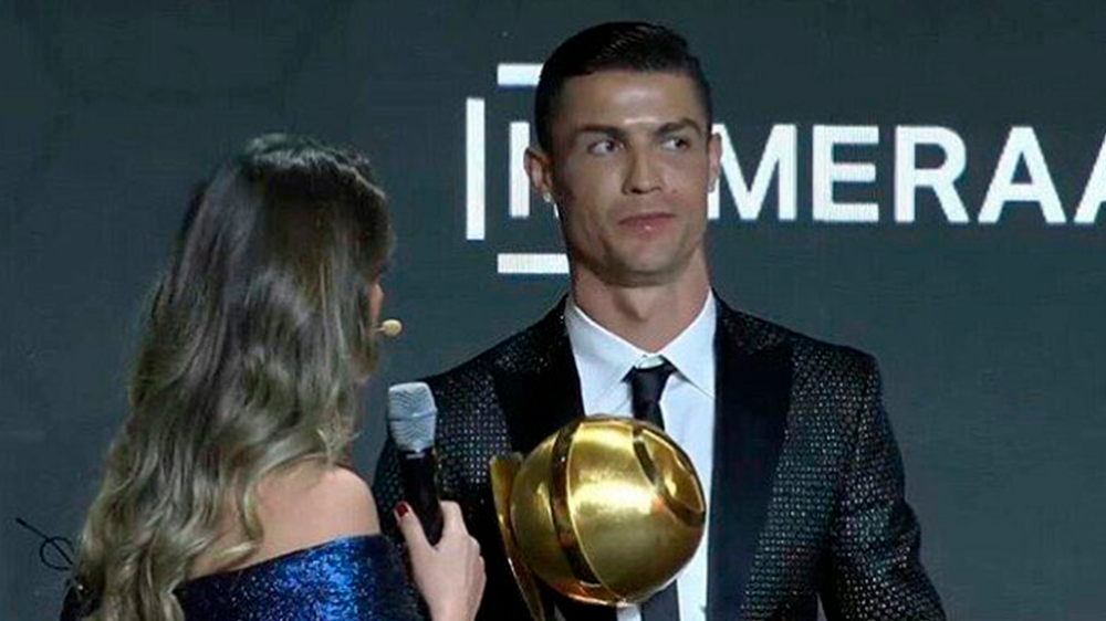 Cristiano Ronaldo Gana Reconocimiento A 'Mejor Jugador Del Año'