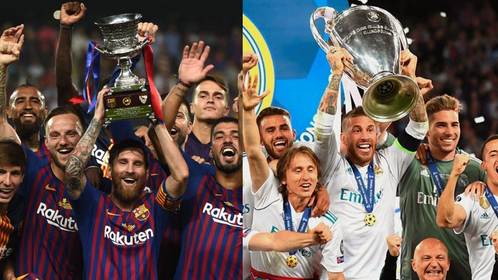 Real Madrid vs Barcelona: ¿Quién tiene más títulos previo al clásico de
