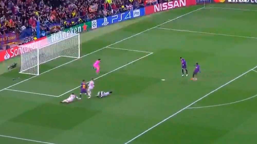 Barcelona Vs Liverpool: El Gol De Película Que Se Perdió Ousmane ...