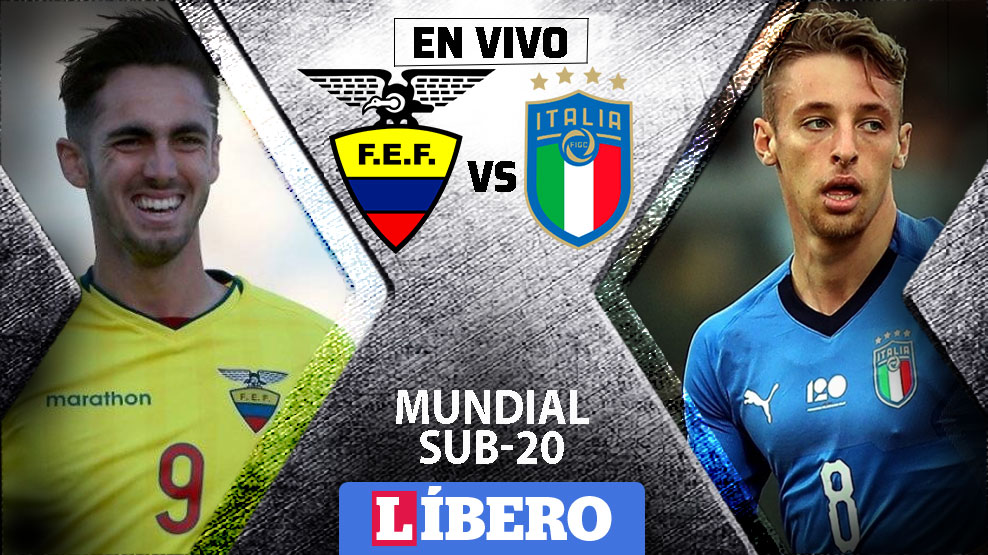 Ecuador cayó 1-0 ante Italia por la fecha 2 de Grupo B del Mundial Sub